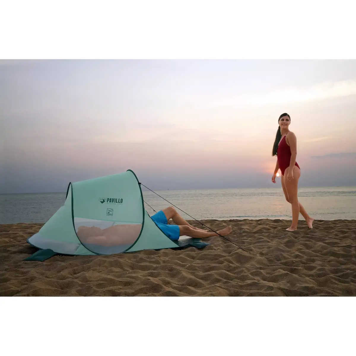 Pludmales telts Beach Quick 2 Bestway Pavillo 2,00x1,20x0,90 m Photo 27