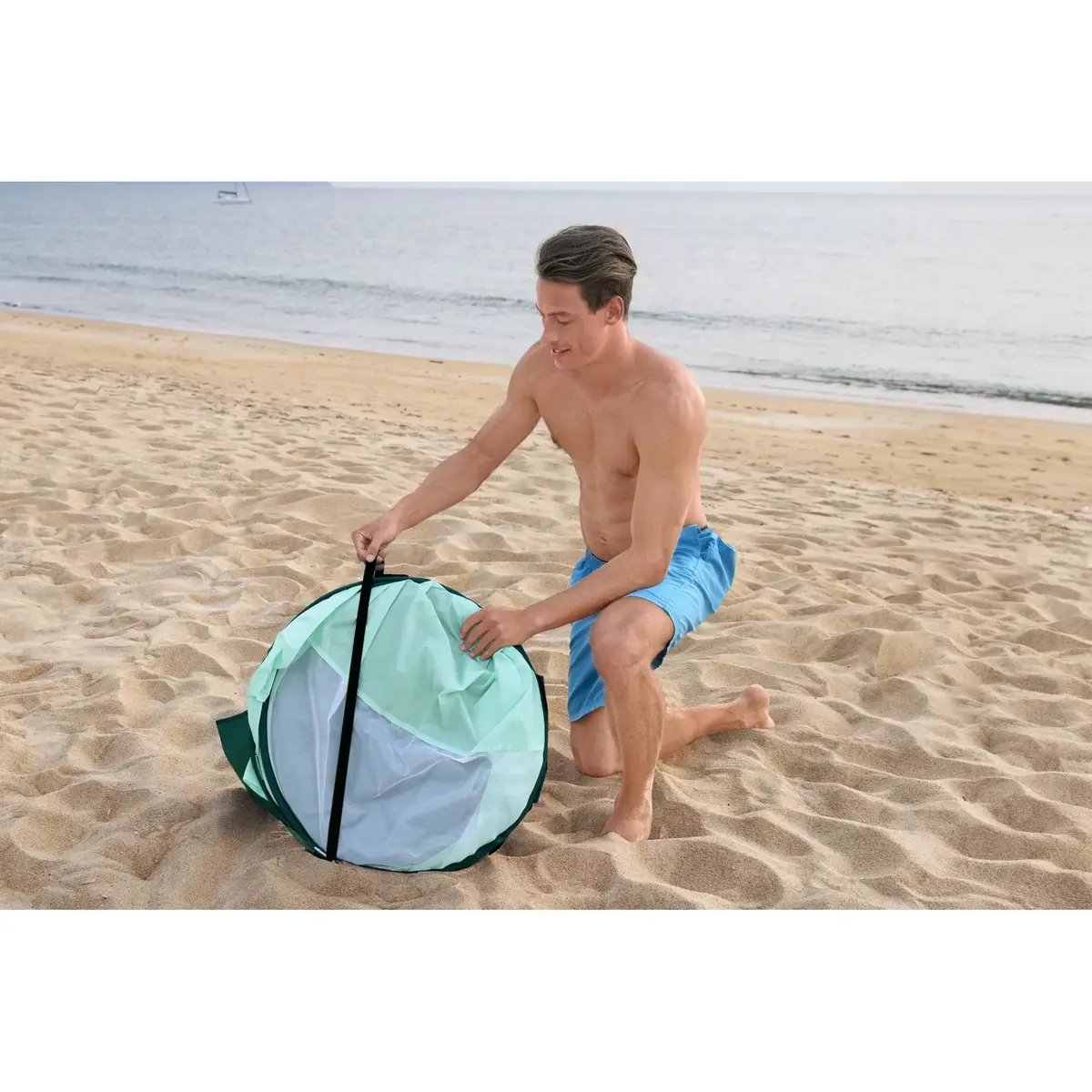 Pludmales telts Beach Quick 2 Bestway Pavillo 2,00x1,20x0,90 m Photo 31
