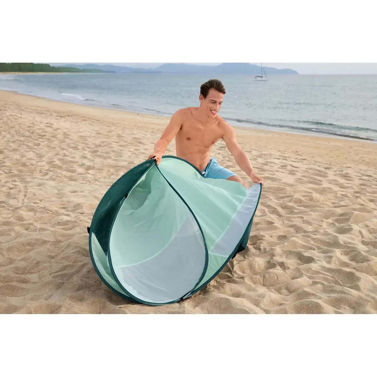 Pludmales telts Beach Quick 2 Bestway Pavillo 2,00x1,20x0,90 m Photo 32