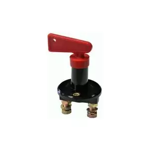 Battery disconnect switch IWH 100A for isolating vehicle battery from electrical system