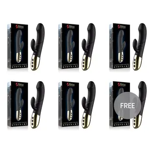 Vibrators IBIZA Rabbit modelis D-231822 ar dubultu stimulāciju un 5+1 ātruma režīmiem