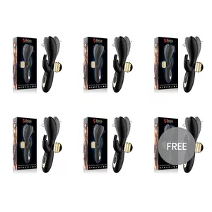 Rotējošs truša vibrators IBIZA modelis D-231825 ar 5 rotācijas režīmiem + 1 vibrāciju