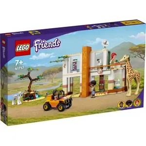 LEGO set LEGO Friends 41717 Mia's Wildlife Rescue playset with animal figures and accessories