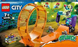 LEGO City Stuntz komplekts 60338 Smashing Chimpanzee Stunt Loop — izrāviena cilpas spēļu komplekts