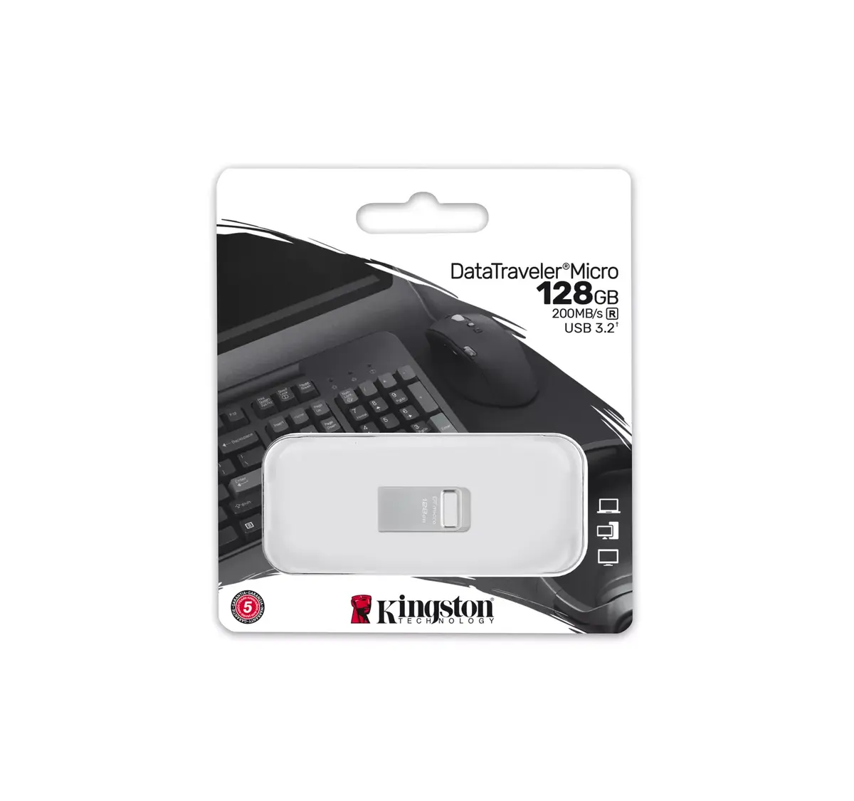 USB zibatmiņa Kingston 128GB DTMC3G2 Photo 4