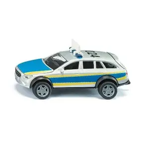 Модель полицейской машины Siku Mercedes‑Benz E‑Class All Terrain 4x4, готовая, масштаб 1:50, 104×44×46 мм