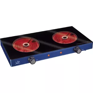 Ceramic Hob JATA V142, 2 Cooking Zones, Rotary Control
