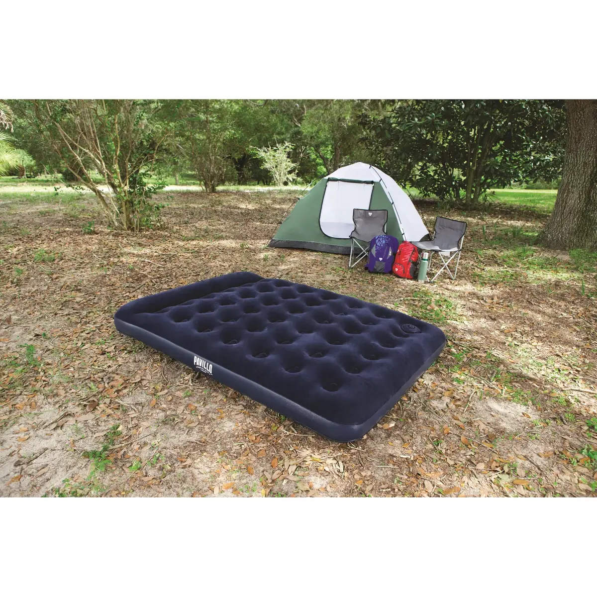 Bestway Easy Inflate Flocked Queen Airbed Photo 13