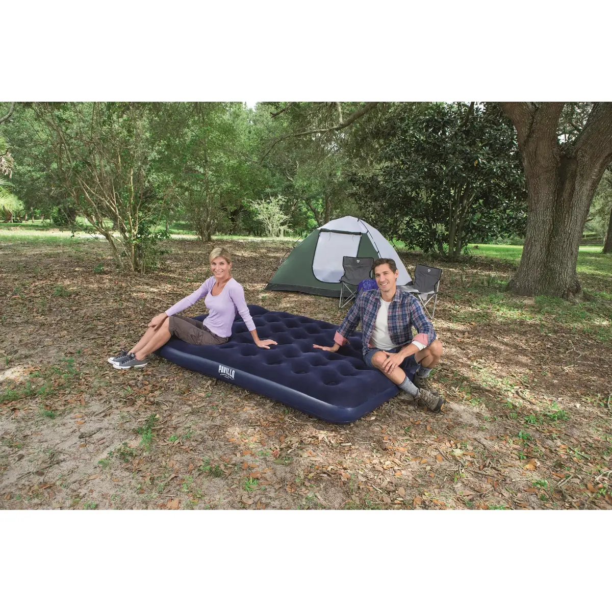 Bestway Easy Inflate Flocked Queen Airbed Photo 17