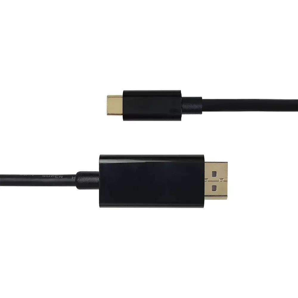 DELTACO USBC-DP100-K USB-C uz DisplayPort kabelis Photo 4