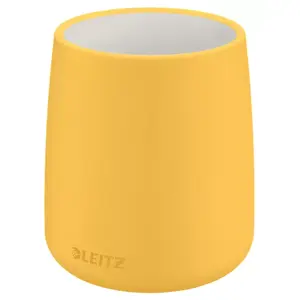 Pen/Pencil Holder Leitz 53290019 Ceramic Yellow 8.7 cm 105 mm