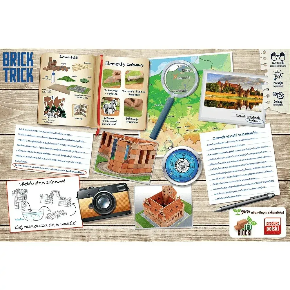 TREFL Blocks Brick Trick Malbork Travels 61547 Photo 6