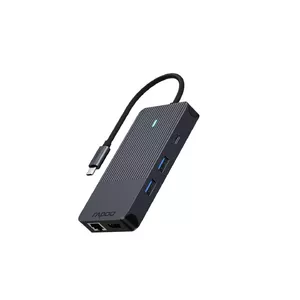 Rapoo UCM-2005 interface cards/adapter 3.5 mm DisplayPort HDMI RJ-45 USB 3.2 Gen 1 USB Type-C