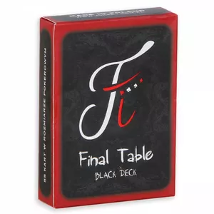 Cards Final Table- Black Deck