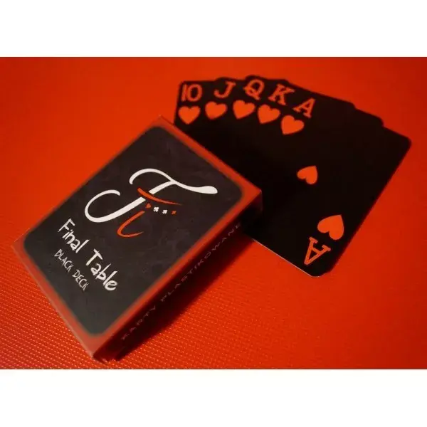 Bicycle Final Table Black kāršu komplekts Photo 3