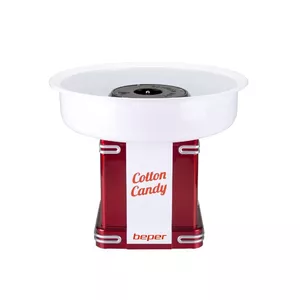 Beper 90.396Y candy floss maker Red, White 500 W