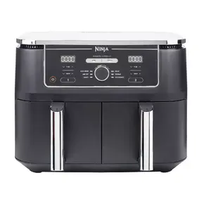Karstā gaisa fritieris Ninja AF400EU Double 9,5 L 2470 W melns — dubultā galda ierīce