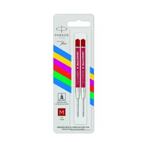 Parker 2166545 pen refill Medium Red 2 pc(s)