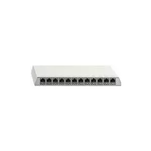 Patch Panel Rutenbeck PP-ClassEA iso-12 Ap 12x RJ-45 Pure White