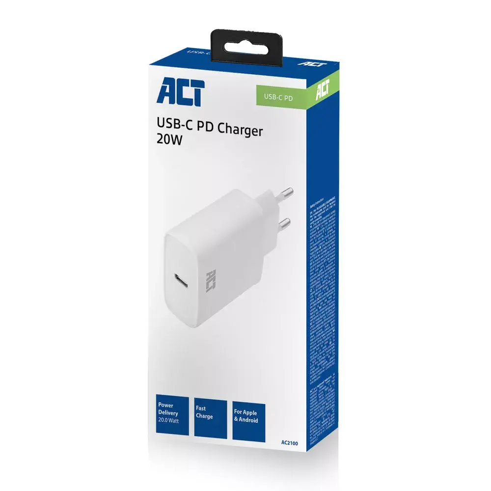 ACT Compact USB-C Charger 20W Photo 7