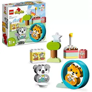 Construction toy LEGO DUPLO My First Puppy & Kitten with Sound 10977 – figures with sound feature for toddlers