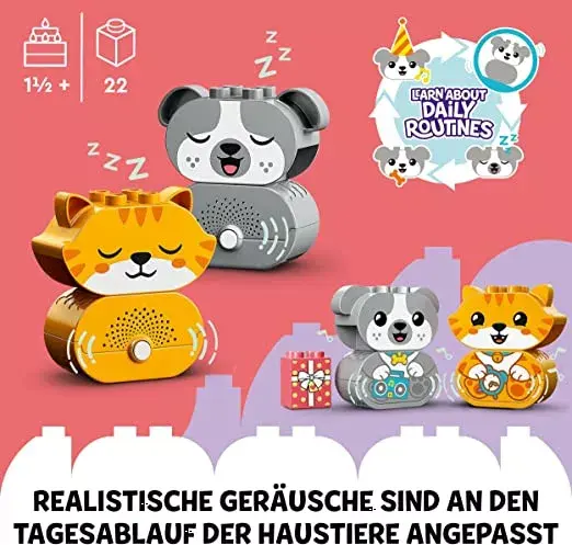 LEGO DUPLO My First Puppy & Kitten with Sound 10977 Photo 9