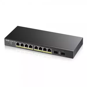 Zyxel GS1900-8HP v3 PoE Управляемый L2 Gigabit Ethernet (10/100/1000) Питание по Ethernet (PoE) Черный