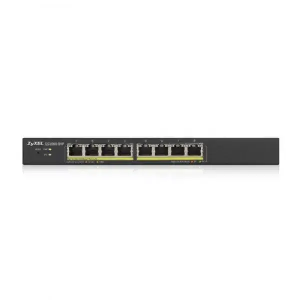 Управляемый коммутатор Zyxel GS1900-8HP v3 PoE Photo 2