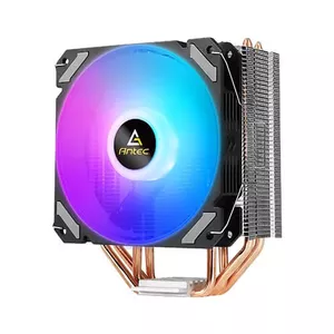 Antec A400i Чипсет Air cooler 12 cm Черный, Медный, Серебристый 1 шт