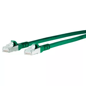 Сетевой кабель METZ CONNECT 1308457555-E 7.5 м Cat6a S/FTP Зеленый