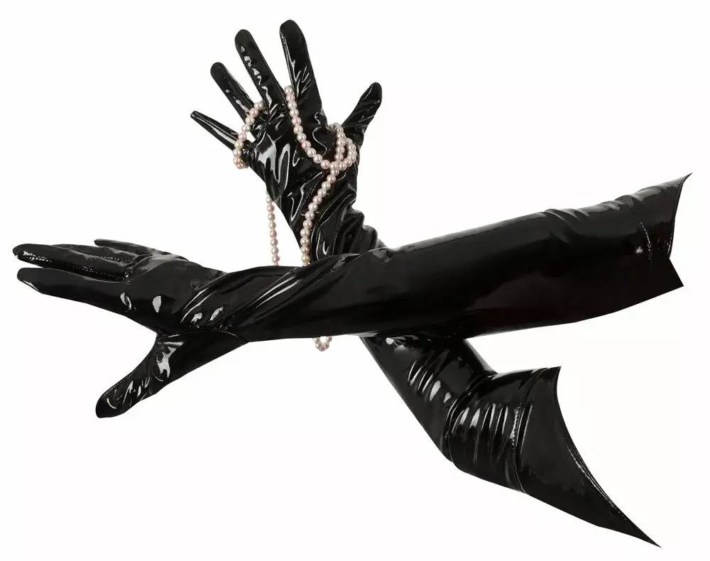 Одноразовые виниловые перчатки Black Level L Photo 5