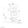 Countertop Tablet Holder Neomounts DS15-650WH1 Photo 9