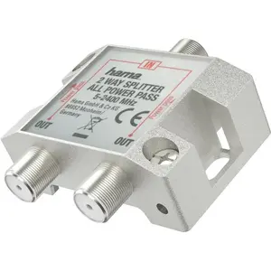 HAMA SAT splitter 2-way fully shielded – Classic Line, model 00305125