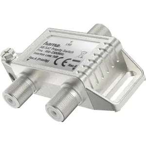 Priority Switch AB/SAT HAMA 00305124 for Antenna and Satellite Signal Selection