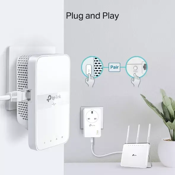 Комплект TP-Link TL-WPA7617 AV1000 Powerline Wi-Fi Photo 5