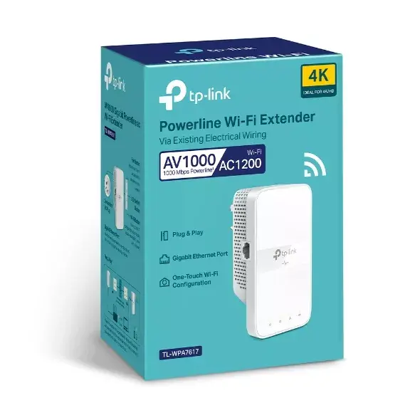 Комплект TP-Link TL-WPA7617 AV1000 Powerline Wi-Fi Photo 7