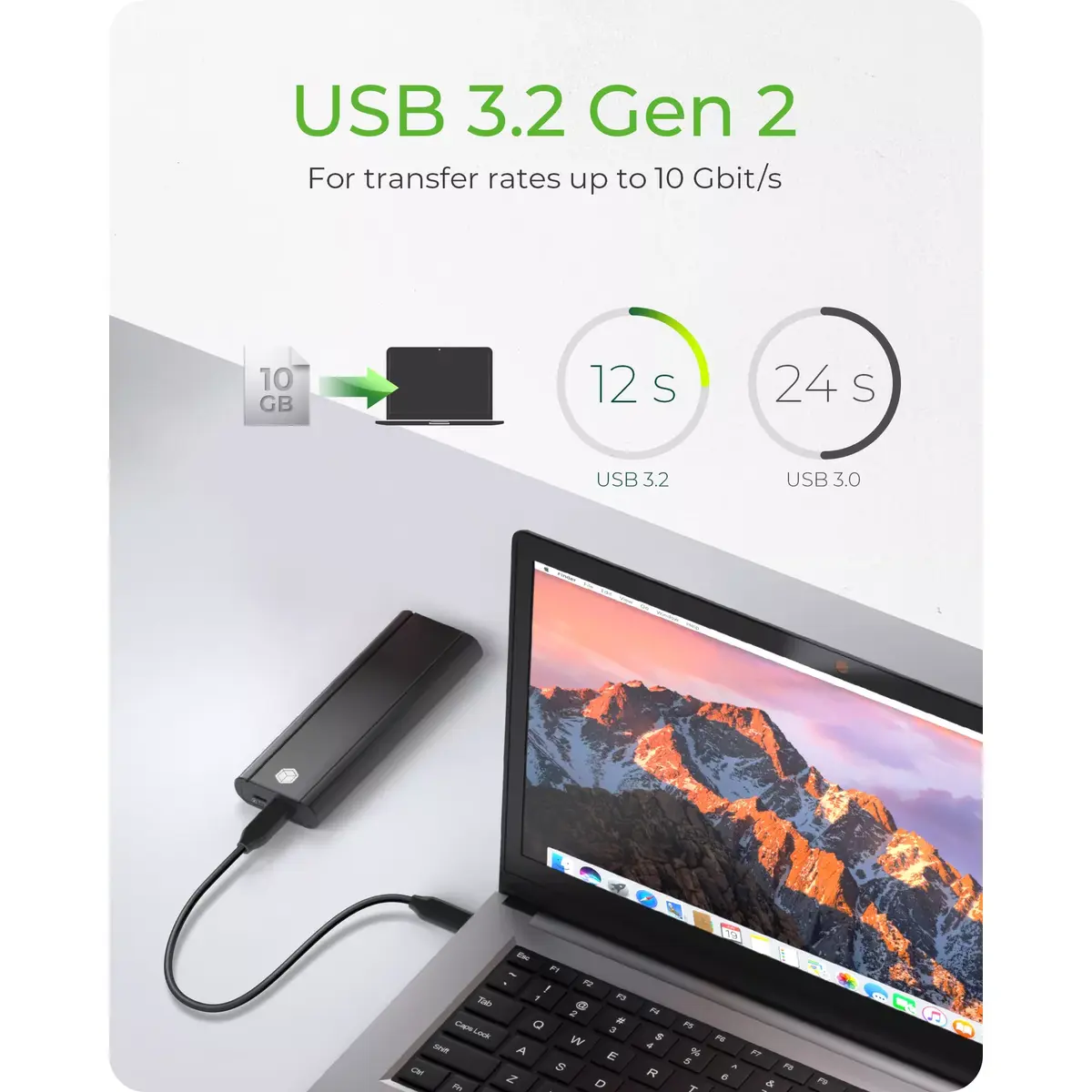 SSD korpuss ICY BOX IB-1807MT-C31 Photo 3