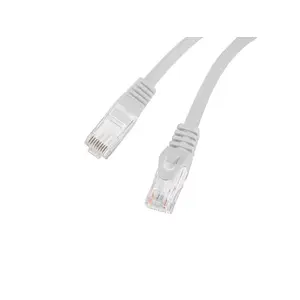 Сетевой кабель LANBERG PCU6-10CU-0300-S Cat6 U/UTP RJ-45 прямой, 3 м, серый
