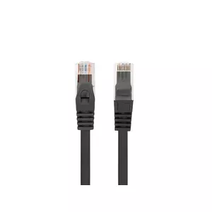 Network cable LANBERG PCU6-10CU-0025-BK Cat6 F/UTP RJ-45 0.25 m Black