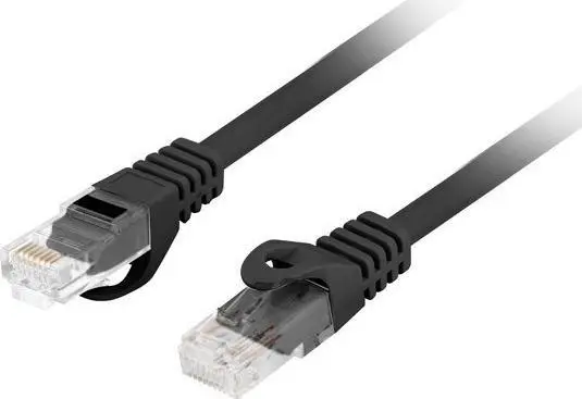 Tīkla kabelis LANBERG PCU6-10CU-0050-BK Cat6 U/UTP