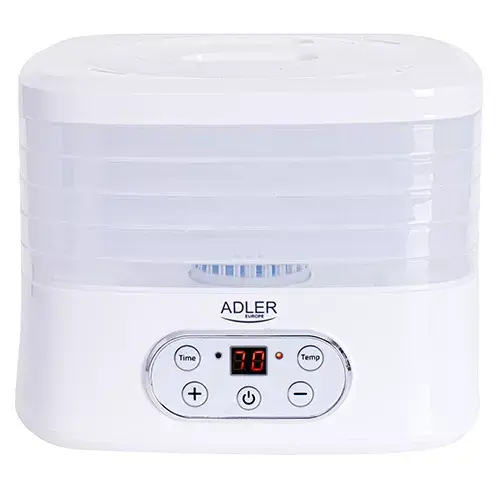 Сушилка Adler AD 6658 — 5 лотков, ЖК‑таймер Photo 3