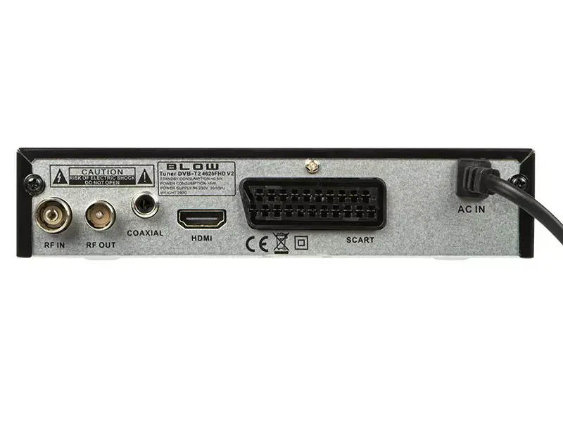 BLOW 4625FHD DVB-T2 H.265 цифровой тюнер Photo 2