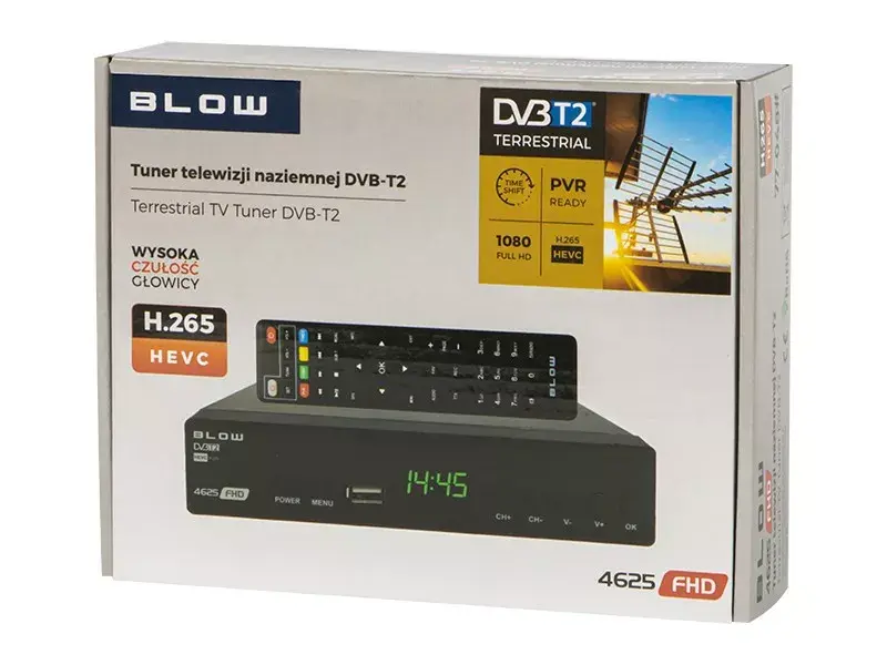 BLOW 4625FHD DVB-T2 H.265 цифровой тюнер Photo 4