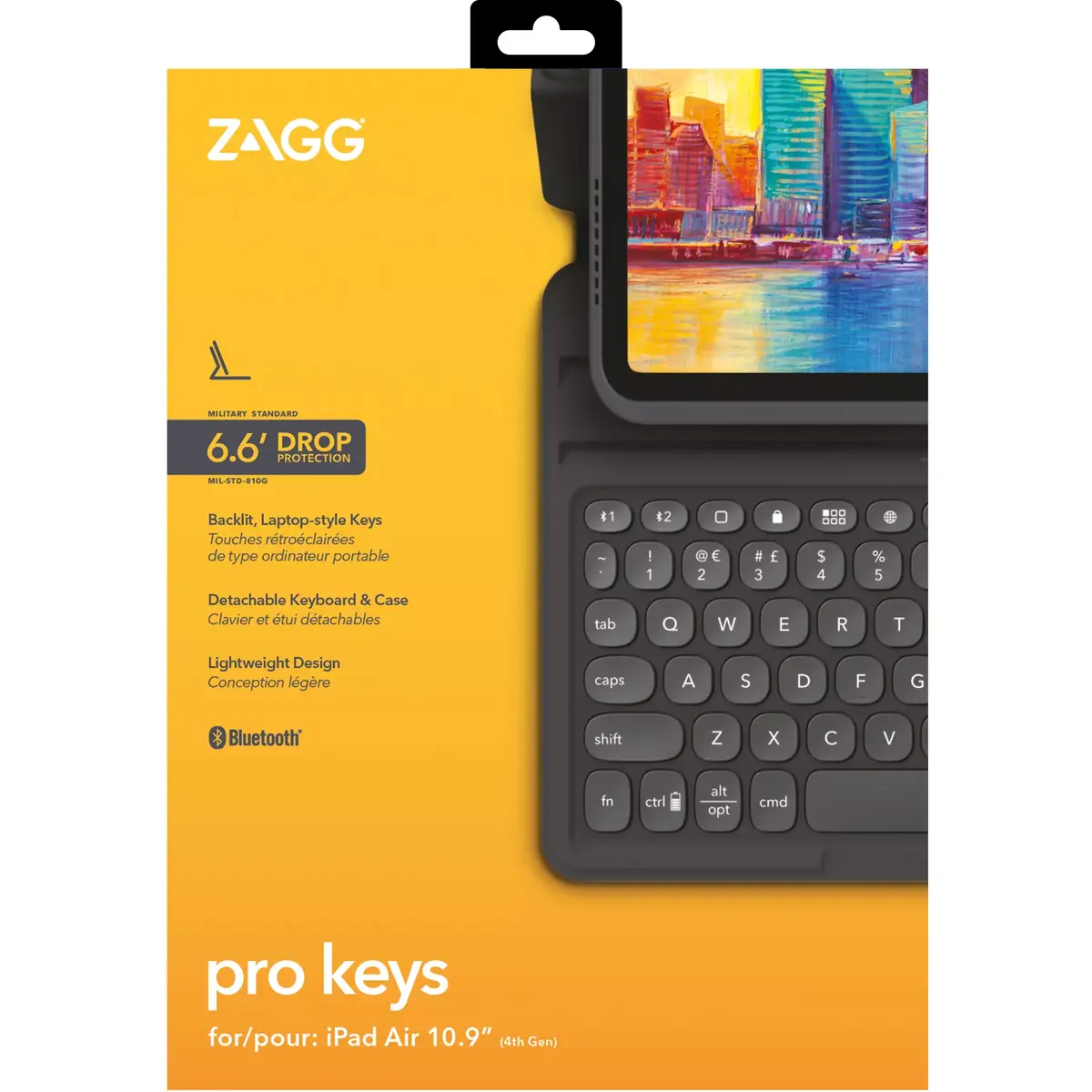 ZAGG Pro Keys Keyboard for iPad 10.9 (iPad Air 4) Photo 9