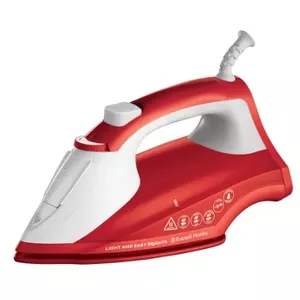 Dry & Steam iron Russell Hobbs Light & Easy 26481-56 Ceramic soleplate Red White
