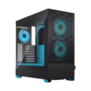 PC Case Fractal Design Pop Air Tower Black, Cyan