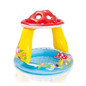 Intex 57114 piepūšamais bērnu baseins, apaļš, 45 l tilpums, vinils