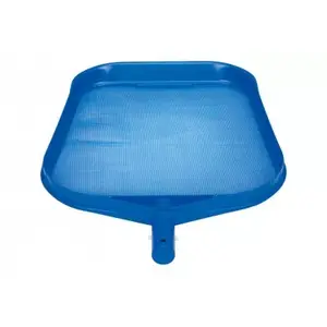 Pool hand skimmer Intex 29050 — blue, compact flat-pack dimensions 415.9×295.3×25.4 mm
