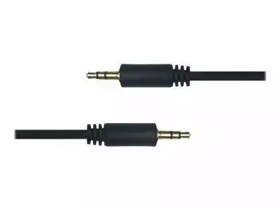 DELTACO audio cable MM-150-K 3.5 mm 2 m Photo 1