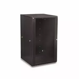 Wall-mount rack ProBase W18-60x45-BL-S 18U 600x450mm black